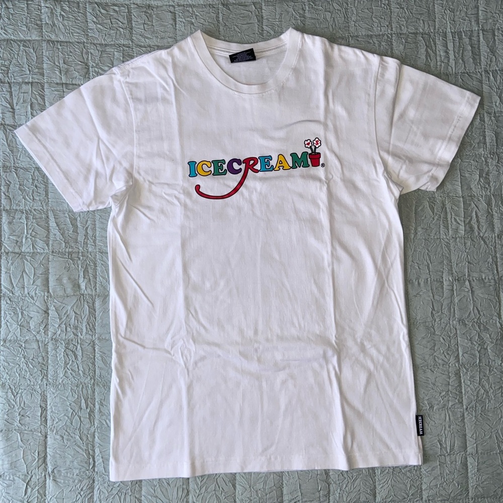 Icecream Candy Is Dandy SS Tee White Sz. Medium